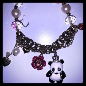Betsey Johnson panda bracelet!